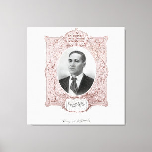 Black History Icons: Crispus Attucks, Martyr  Canvas Print