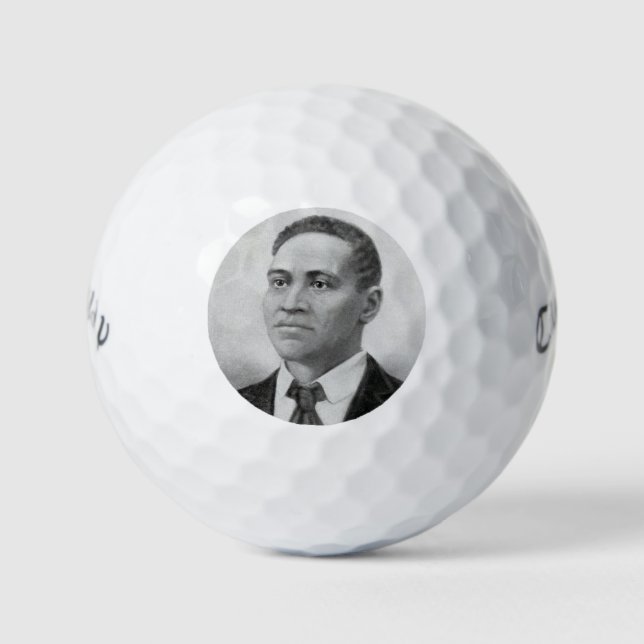 Black History Icons: Crispus Attucks, Martyr  Golf Balls (Front)