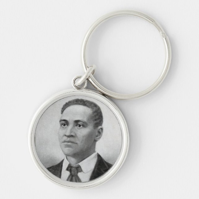Black History Icons: Crispus Attucks, Martyr  Keychain (Front)