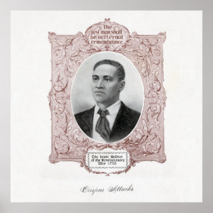 Black History Icons: Crispus Attucks, Martyr  Poster