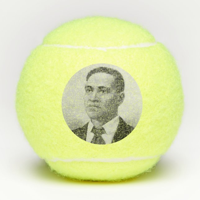 Black History Icons: Crispus Attucks, Martyr  Tennis Balls (Front)