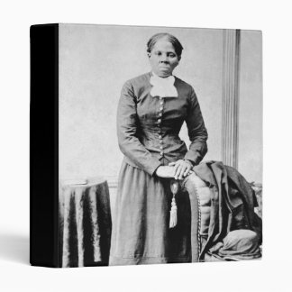 Black History Icons: Harriet Tubman, Civil Rights 3 Ring Binder