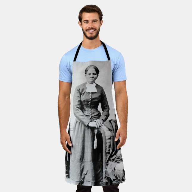 Black History Icons: Harriet Tubman, Civil Rights Apron (Worn)