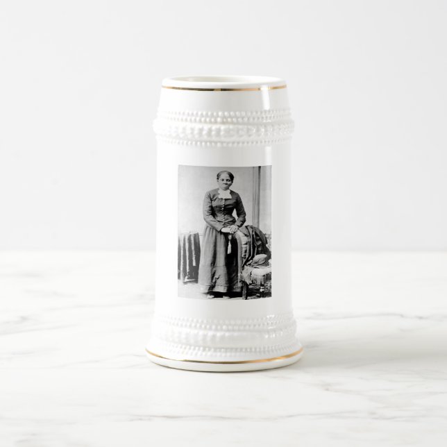 Black History Icons: Harriet Tubman, Civil Rights Beer Stein (Center)