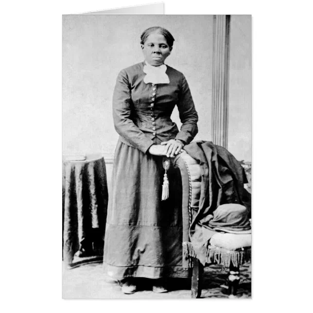 Black History Icons: Harriet Tubman, Civil Rights Card | Zazzle