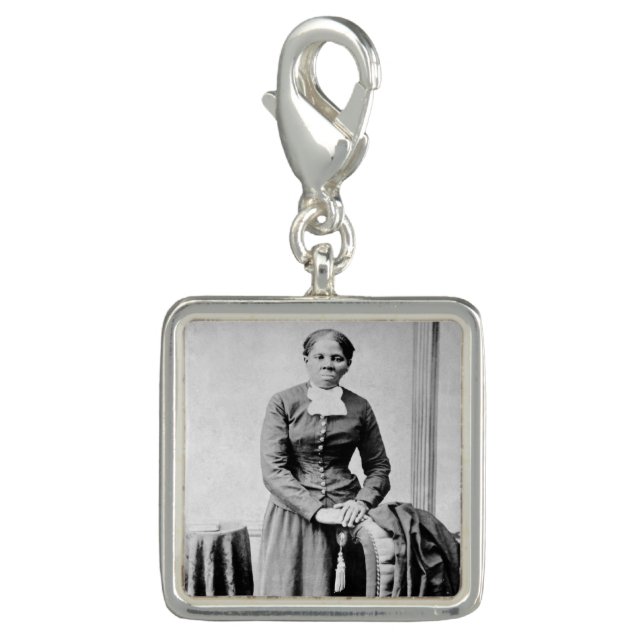 Black History Icons: Harriet Tubman, Civil Rights Charm (Front)