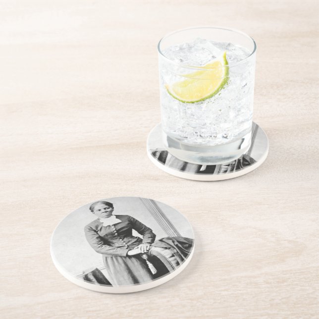 Black History Icons: Harriet Tubman, Civil Rights Coaster (Side)