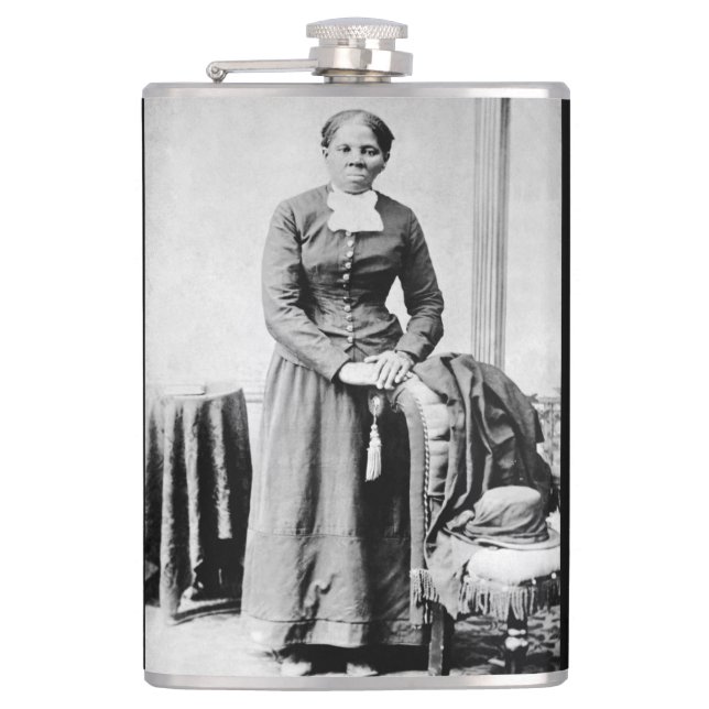 Black History Icons: Harriet Tubman, Civil Rights Flask (Front)
