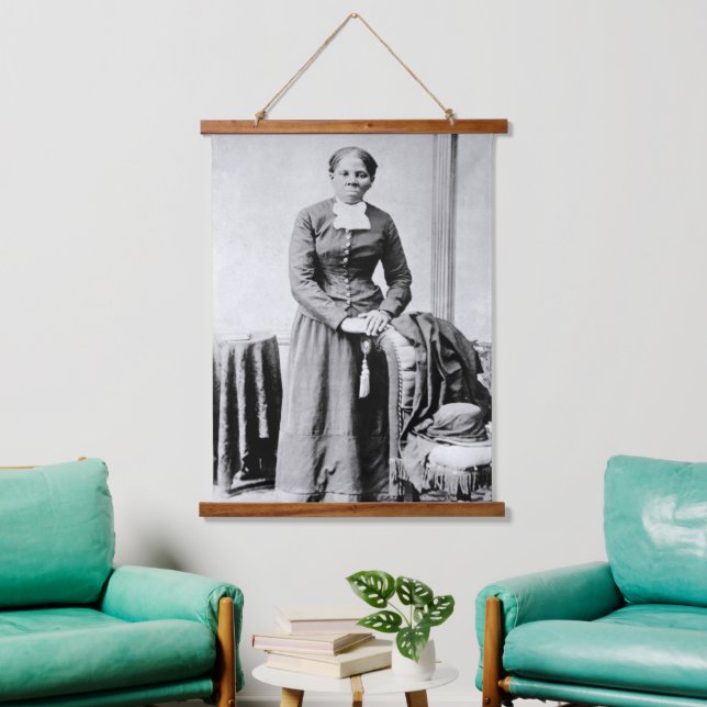 Black History Icons: Harriet Tubman, Civil Rights Hanging Tapestry (Living Room)
