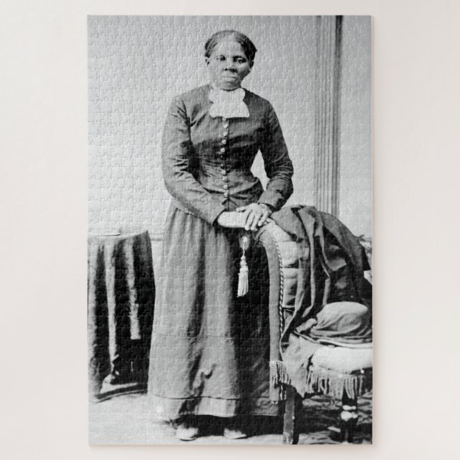 Black History Icons: Harriet Tubman, Civil Rights Jigsaw Puzzle (Vertical)