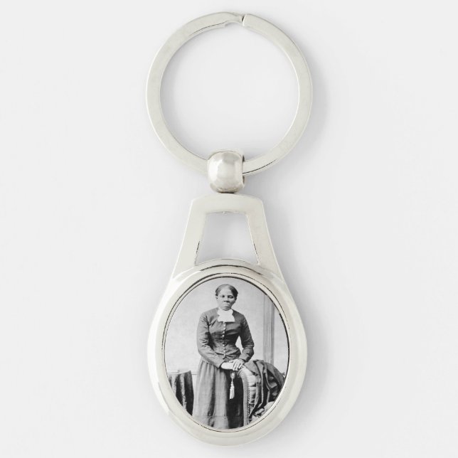 Black History Icons: Harriet Tubman, Civil Rights Keychain (Front)