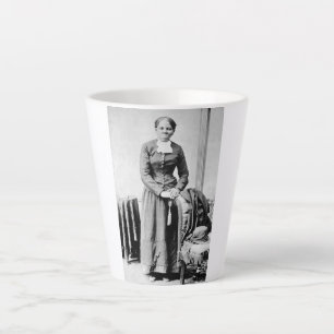 Black History Icons: Harriet Tubman, Civil Rights Latte Mug