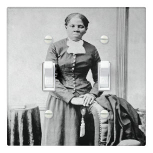 Black History Icons: Harriet Tubman, Civil Rights Light Switch Cover
