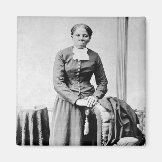 Black History Icons: Harriet Tubman, Civil Rights Magnet (Front)