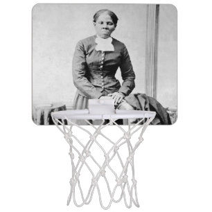Black History Icons: Harriet Tubman, Civil Rights Mini Basketball Hoop