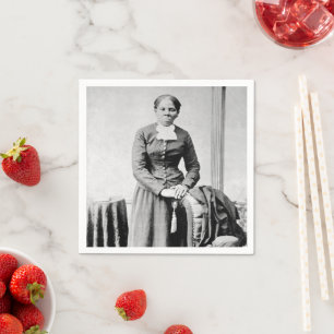 Black History Icons: Harriet Tubman, Civil Rights Napkins
