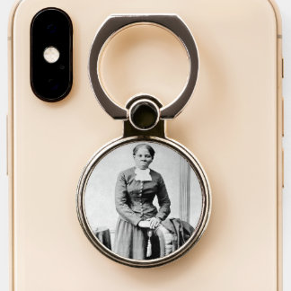 Black History Icons: Harriet Tubman, Civil Rights Phone Ring Stand