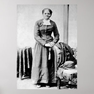 Black History Icons: Harriet Tubman, Civil Rights Poster