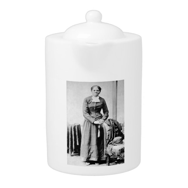 Black History Icons: Harriet Tubman, Civil Rights Teapot (Front)