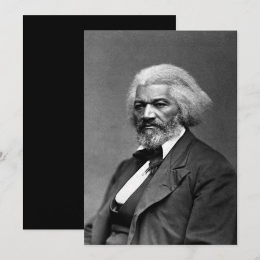 Black History Icons: Older Frederick Douglass (Front/Back)