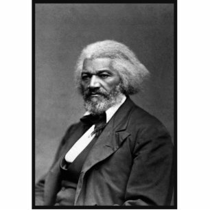 Black History Icons: Older Frederick Douglass Cutout