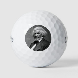 Black History Icons: Older Frederick Douglass Golf Balls
