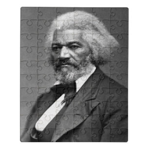 Black History Icons: Older Frederick Douglass Jigsaw Puzzle
