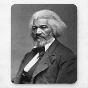 Black History Icons: Older Frederick Douglass Mouse Pad