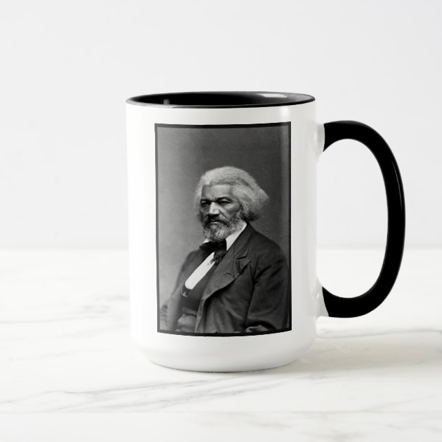 Black History Icons: Older Frederick Douglass Mug (Right)