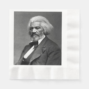 Black History Icons: Older Frederick Douglass Napkins
