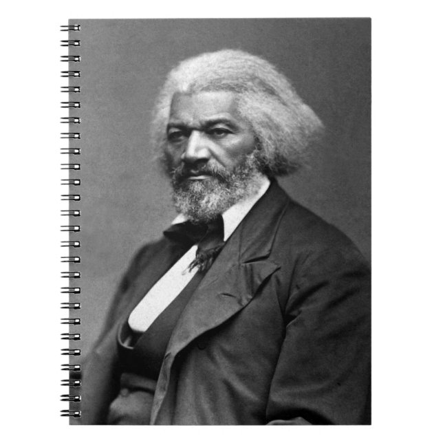 Black History Icons: Older Frederick Douglass Notebook (Front)