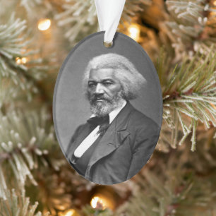 Black History Icons: Older Frederick Douglass Ornament
