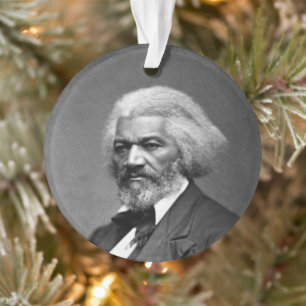 Black History Icons: Older Frederick Douglass Ornament