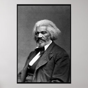 Black History Icons: Older Frederick Douglass Poster