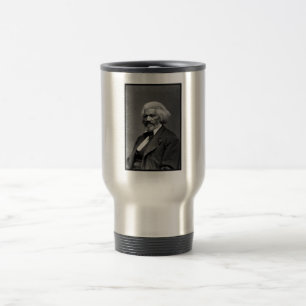 Black History Icons: Older Frederick Douglass Travel Mug