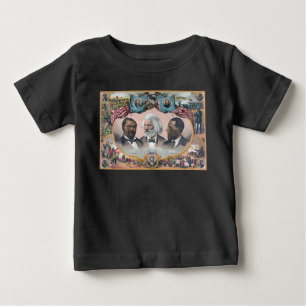 Black History Icons: With Frederick Douglass Baby T-Shirt