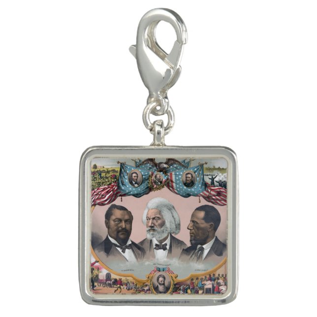 Black History Icons: With Frederick Douglass Charm (Front)