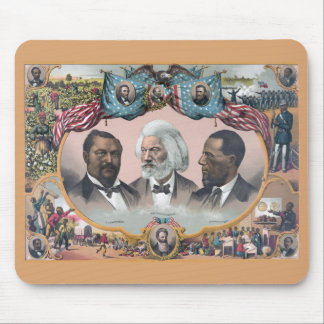 Black History Icons: With Frederick Douglass Mouse Pad