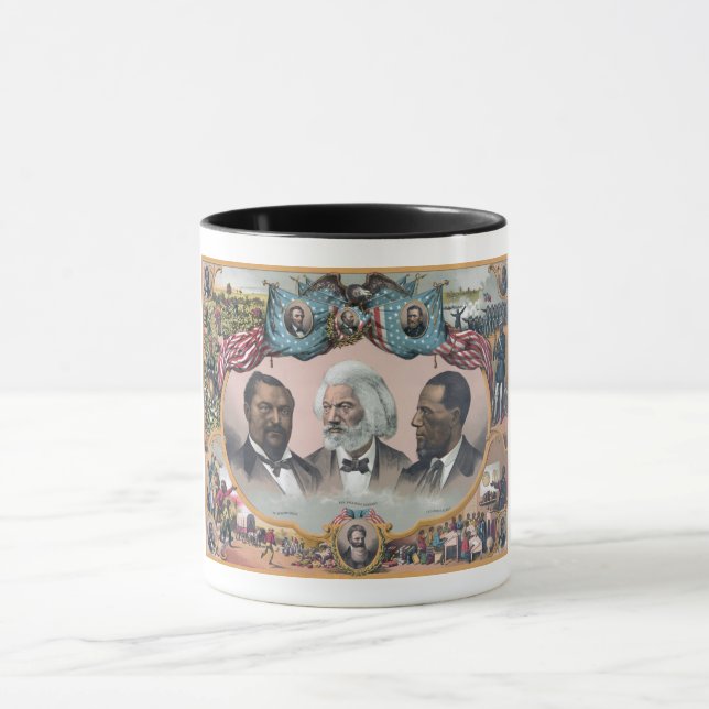 Black History Icons: With Frederick Douglass Mug (Center)