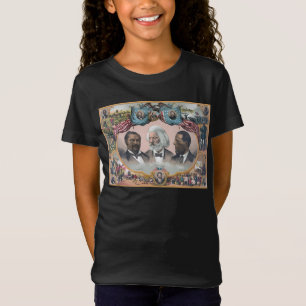 Black History Icons: With Frederick Douglass T-Shirt