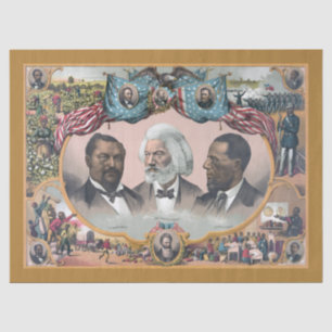 Black History Icons: With Frederick Douglass Tissue Paper