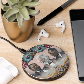 Black History Icons: With Frederick Douglass Wireless Charger
