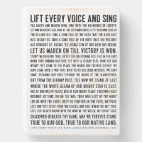 Black History Inspirational Poem Quote Wooden Box Sign