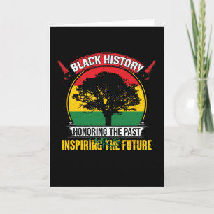 Black History Inspiring The Future Card