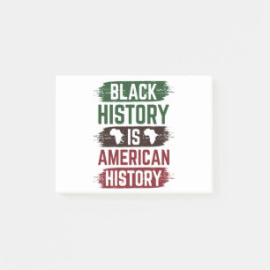 Black History is American History Post-it Notes