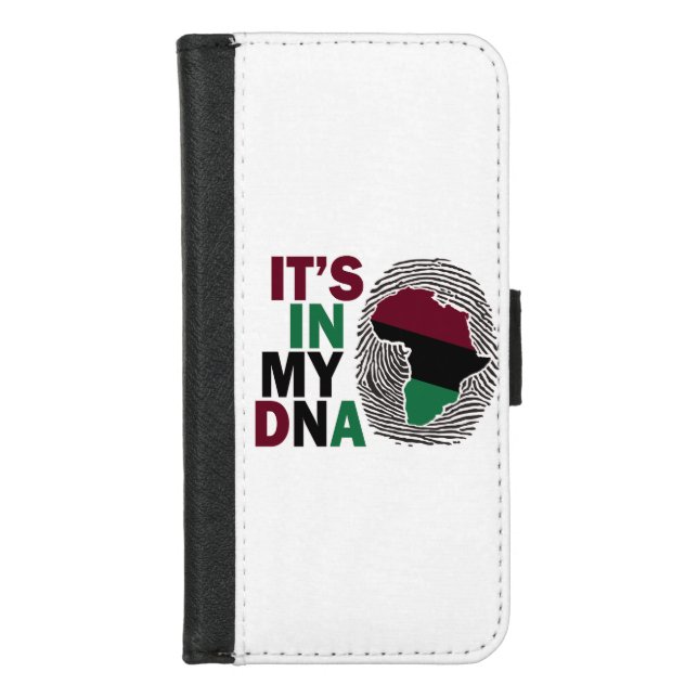 Black History - It’s My DNA iPhone Wallet Case (Front)