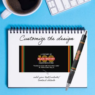 Black History Month 100th Commemoration Centennial Pen