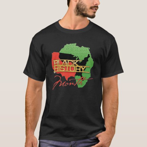 Black History Month 1446 T_Shirt