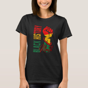 Black History Month 2022 Bhm Melanin African Ameri T-Shirt