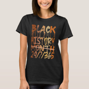 Black History Month 2023 Black History 247365 Mela T-Shirt